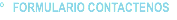 º FORMULARIO CONTACTENOS