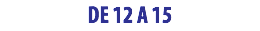 DE 12 A 15
